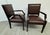 Christian Liaigre Fauteuils Neoclassical Arm Chairs, Pair For Sale - Image 9 of 12