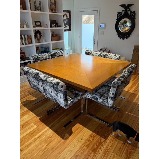 Square Custom Dining Table For Sale - Image 14 of 15
