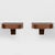 Acerbis Suspended Wooden Bedside Tables, 1970, Set of 2 For Sale - Image 3 of 10