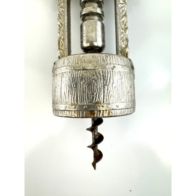 Vintage French Country Grapevine Corkscrew Wine Opener For Sale - Image 9 of 12