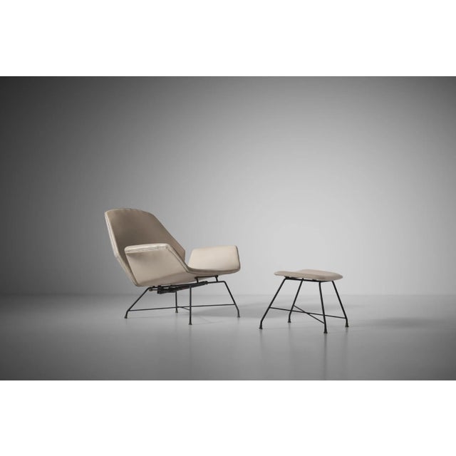 Italian Lotus Lounge Chair by Augusto Bozzi for Saporiti, 1960s For Sale - Image 13 of 13