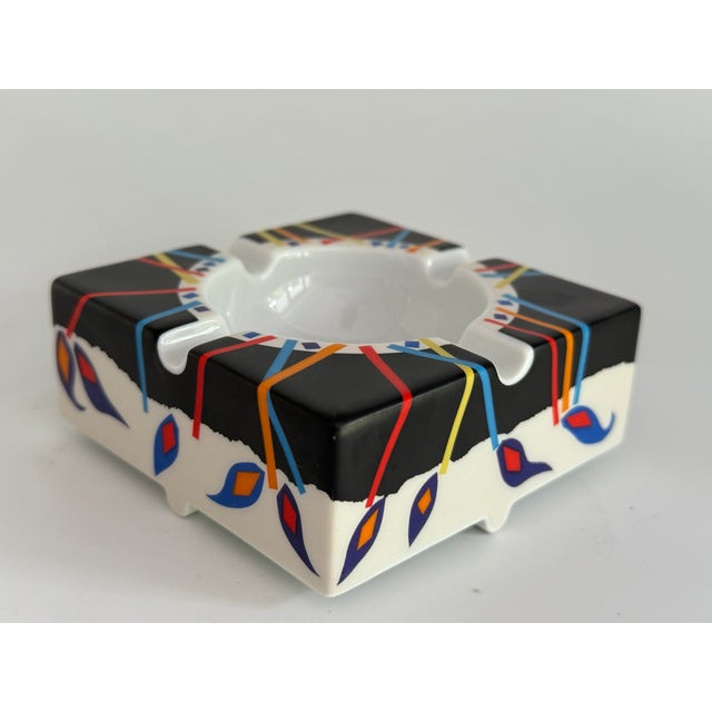 Postmodern Limited Edition 2000 Ashtray by Susan Fateh for Rosenthal / Philip Morris, 1997 For Sale - Image 3 of 8