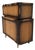 1950s Mid-Century Modern Tallboy Gentleman's Chest With Drop-Front Cabinet For Sale