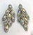 Hollywood Regency 1950s Juliana D & E Aurora Borealis Cascade Statement Earrings For Sale - Image 3 of 6