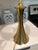 Metal 70s Vintage Brass Flared Trumpet Table Lamps Attributed to Tony Paul - A Pair For Sale - Image 7 of 12