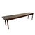 Antique Serving Table Console Table on Porcelain Casters, 1890s For Sale - Image 12 of 12