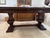 Brown Emanuel Morez Country Trestle Wood Extension Dining Table For Sale - Image 8 of 18