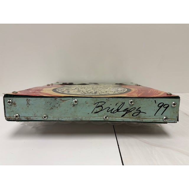 Rocky Bridges Metal Artwork, 1999 For Sale In Raleigh - Image 6 of 9