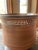 1970s Ceramic Pot With Aztec Warrior For Sale - Image 4 of 6