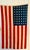Authentic 48-star cotton flag from the 1920s-1930s. Great aged patina, sewn stripes, displays well. Measures approximately...