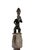 Vintage African Baule Wall Hanging Broom With Standing Figure 28" H For Sale In New York - Image 6 of 9