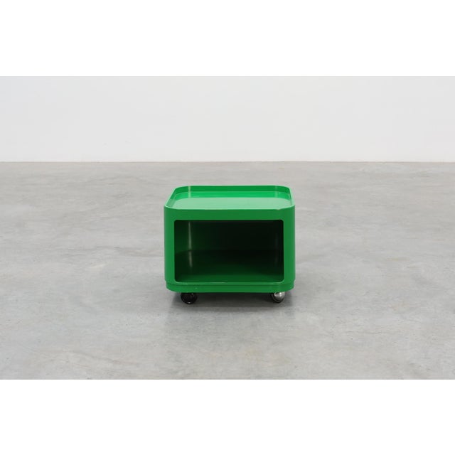 1970s Green Model 4970 Storage Unit by Anna Castelli Ferrieri for Kartell, Italy, 1970s For Sale - Image 5 of 11