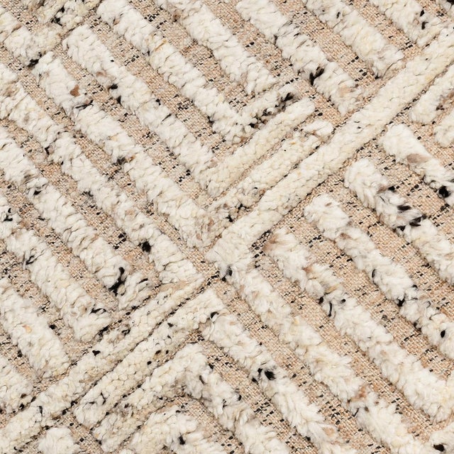 Taka Natural Ivory Rug - 2 X 3 For Sale - Image 4 of 6