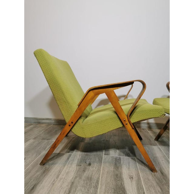 Set of Tatra Armchairs by Fantisek Points For Sale - Image 17 of 18