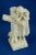 Large 20th Century Biscuit Porcelain Sculpture of a Little Girl Praying on a Cross from Betoule Et Cie, Limoges, France For Sale - Image 10 of 18