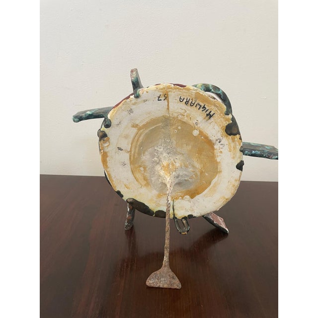 1960s Giovanni Migliara, Abstract Composition, 1967, Ceramic For Sale - Image 5 of 7
