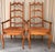 Vintage French Country Ladder Back Rush Seats Armchairs, Set of 4 For Sale - Image 12 of 12