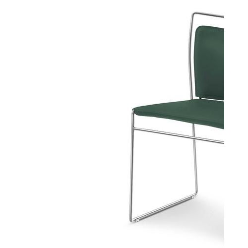 Mid-Century Tulu Chair with Chrome Frame by Kazuhide Takahama for Cassina For Sale - Image 7 of 13
