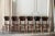 Bring the timeless charm of a historic European café into your home with this beautiful set of 6 antique bentwood dining...
