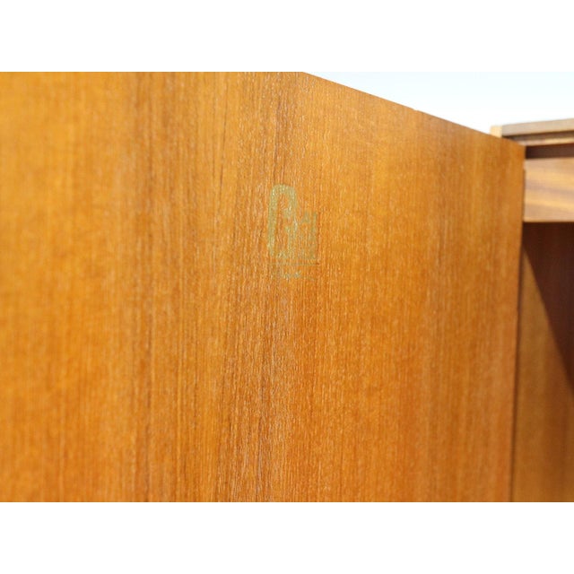 Mid Century Modern Vintage Teak Armoire Wardrobe Danish Kofod Larsen by G Plan For Sale In Greensboro - Image 6 of 15