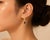 Elevate your style with this exquisite Estate 14K Yellow Gold Drop Earrings with Sapphire and Diamonds. These stunning...