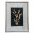 Handmade Botanical Textile Wall Art With Linen Wrapped Frame | Organic Mixed Media Wall Decor | Size:- 18" X 24" For Sale