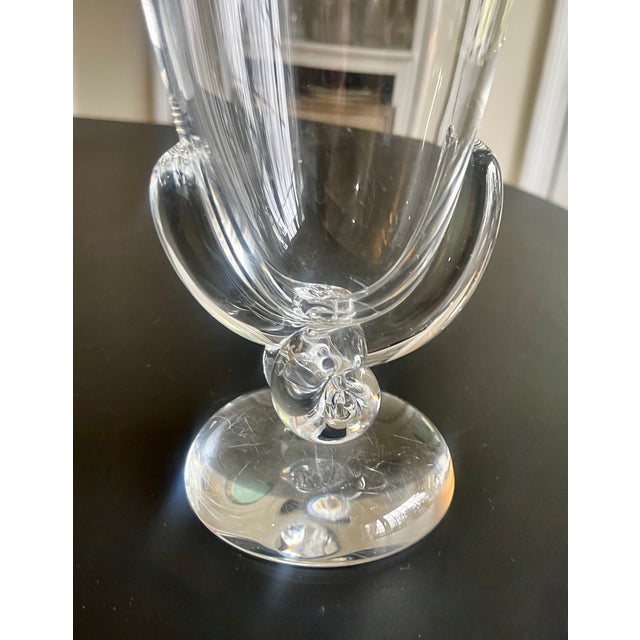 Steuben Glass Vase by George Thompson For Sale - Image 9 of 12