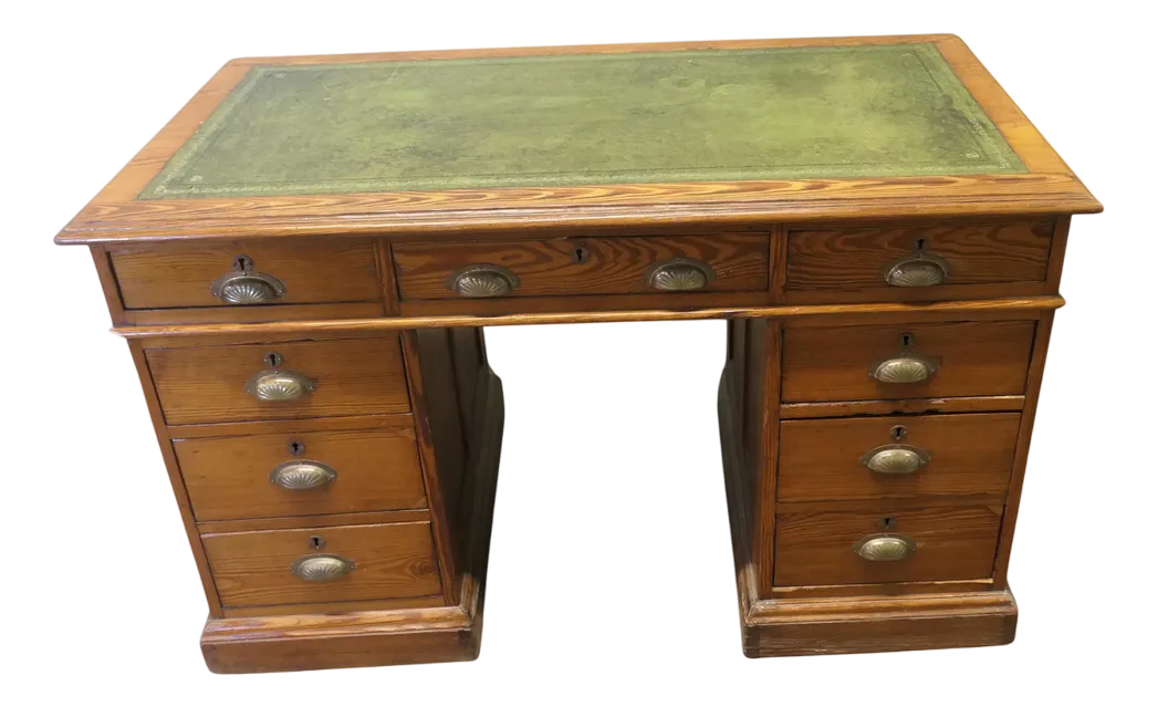 Vintage Pine Writing Desks | Chairish