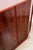1960s Mid Century Danish Modern Credenza Sideboard Rosewood Tambour Door Drawers For Sale - Image 9 of 12