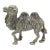 Vintage Italian Handmade Genuine Silver Camel Detailed Figurine Miniature Sculpture For Sale