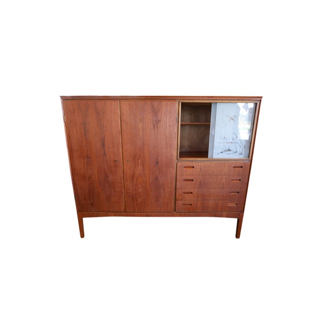 Danish Teak Bar Cabinet, 1960s For Sale - Image 15 of 18