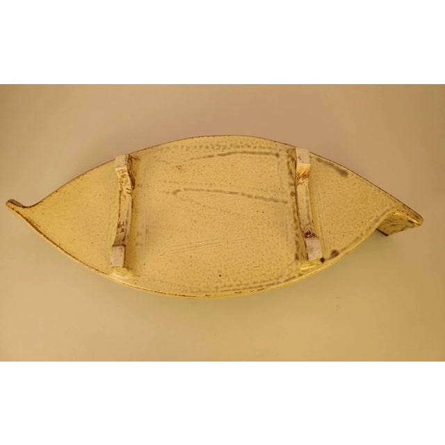 Ceramic Mid 20th Century Modernist Japanese Ikebana Vase For Sale - Image 7 of 13