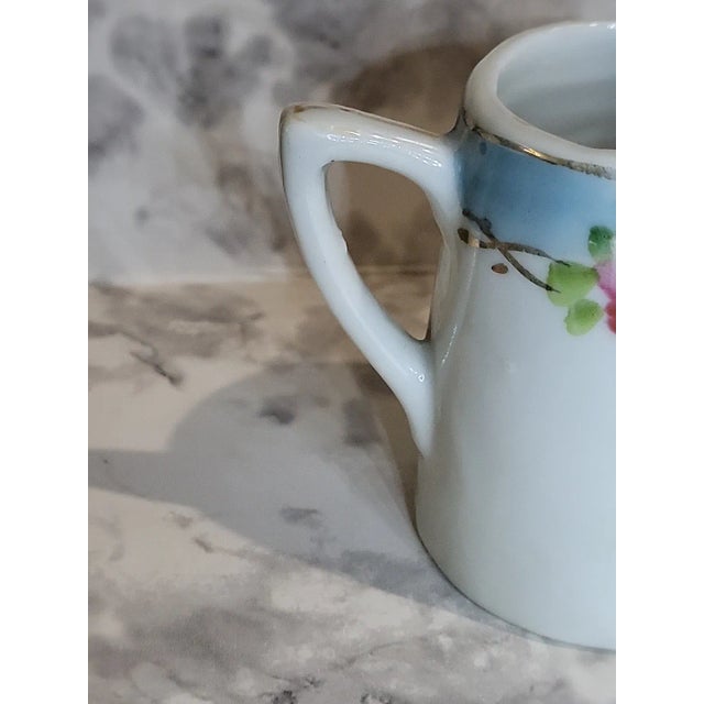 Mid-Century Modern Vintage Nippon Japan Hand Painted Creamer For Sale - Image 3 of 10