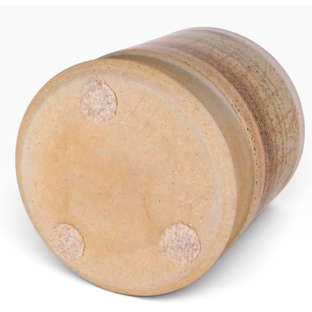 Artist made pottery planter from the Studio Pottery Movement circa 1970's. Marked B. H. Selnick on verso, it features a...