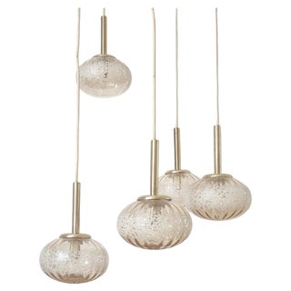 Mid-Century Pendant from Fischer Leuchten, Germany, 1970s For Sale