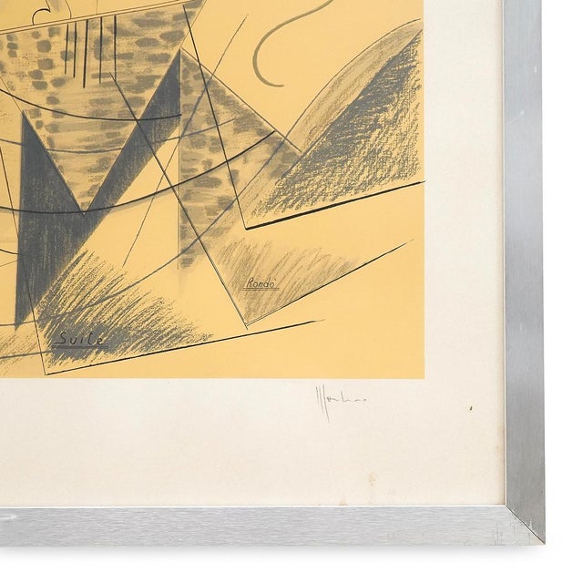 Aldo Mondino, Dance, 1970s, Color Lithograph on Paper For Sale - Image 11 of 14