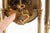 Vintage French Regulator Style Three-Glass Brass Mantel Clock For Sale - Image 11 of 11