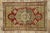 Red Mid 20th Century Vintage Turkish Oushak Rug 04'00 X 06'00 For Sale - Image 8 of 10
