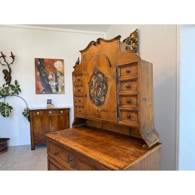 Rustic Bookcase in Natural Wood For Sale - Image 6 of 18