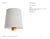 Visual Comfort Signature 5" Silk Empire Shade Designer: Visual Comfort Signature Height: 5" Base: Shade Details: 4" x 5" x...