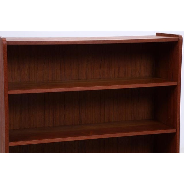 Wood Mid-Century Teak Bookcase, 1960s For Sale - Image 7 of 13