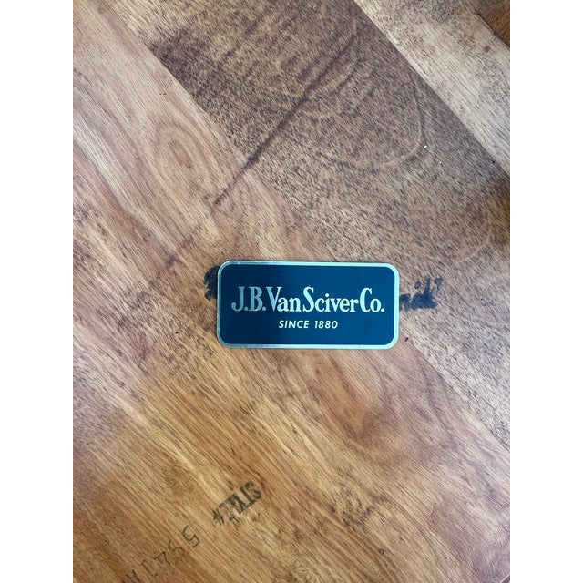 J B Van Sciver Arrowback Windsor Captains Chairs - Set of 6 For Sale - Image 11 of 12