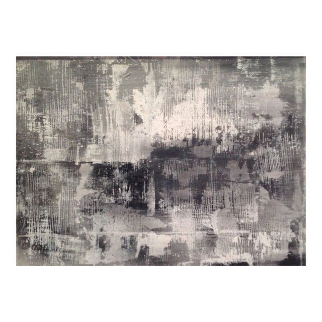 Peter Rossiter Air Filter II: Mixed Media Contemporary Painting by Peter Rossiter 2015 For Sale