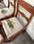 Early 20th Century Antique Regency / Duncan Phyfe Style Needlepoint Upholstered Dining Side Chairs For Sale - Image 5 of 16