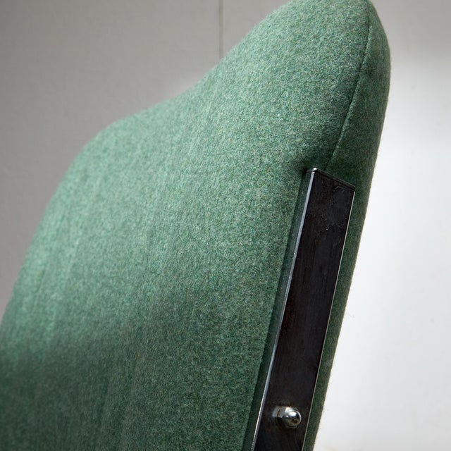 Mint Green Chrome Chair, 1970s For Sale - Image 9 of 16