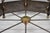 Metal Antique Gothic Spanish Renaissance Steel Brass Octagonal Glass Top Coffee Table For Sale - Image 7 of 18