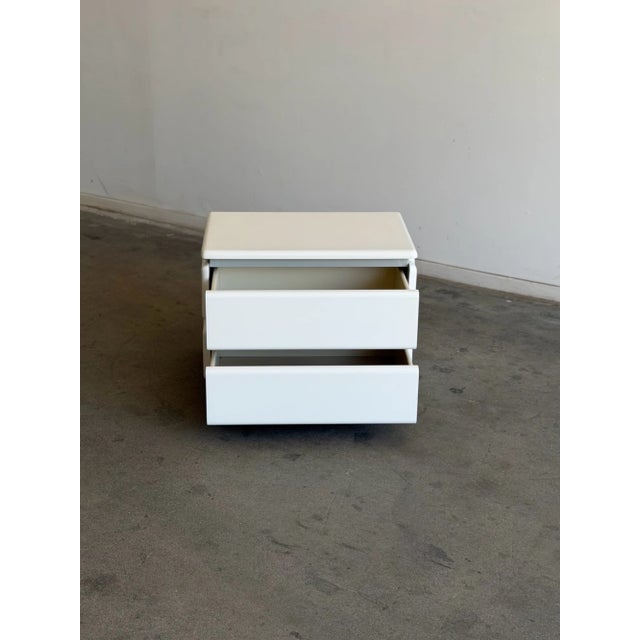 1970s Post Modern Rougier Nightstand, Attributed For Sale - Image 11 of 16