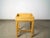 Yellow Vintage Rustic Organic Modern Tray Side Table For Sale - Image 8 of 12