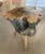 1960s Mid Century Cypress Root Side Table Live Edge Burl Tripod Stool George Nakashima Style Sculptural Organic Studio Craft For Sale - Image 11 of 11