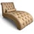Modern The Art of Unwinding: Arhaus Audrey Button-Tufted Genuine Leather Chaise Lounge For Sale - Image 3 of 4